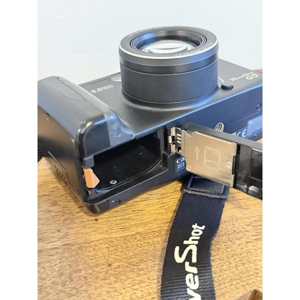 Canon PowerShot G5 5.0MP Digital Camera - Black Untested In VGC - Picture 7 of 9